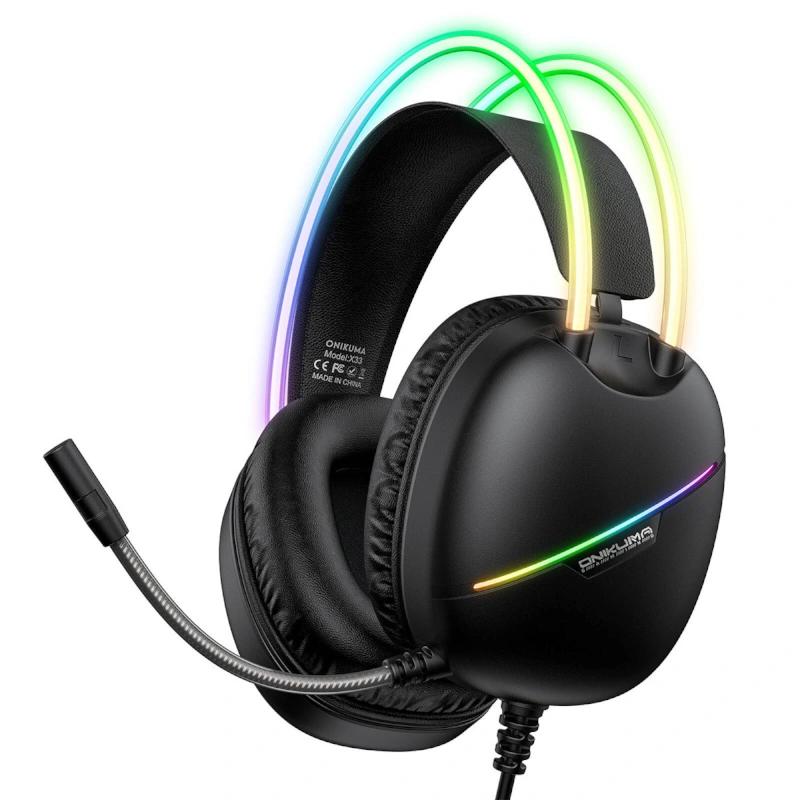 هدست گیمینگ اونیکوما مدل X33 Black-0
