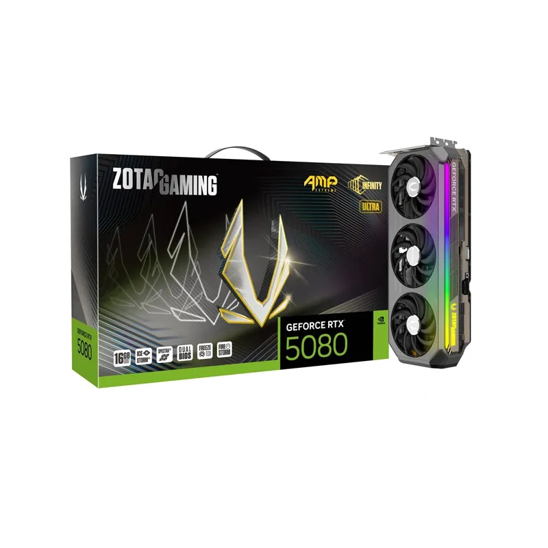 کارت گرافیک زوتک مدل RTX 5080 AMP Extreme INFINITY ULTRA 16GB