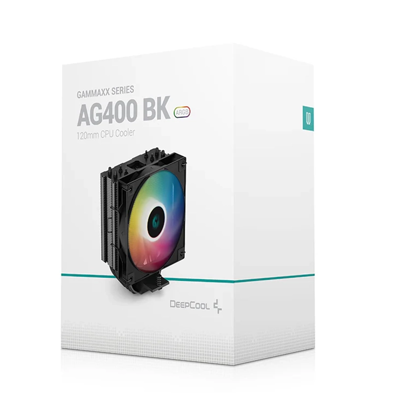 خنک کننده پردازنده دیپ کول مدل AG400 ARGB Black-1