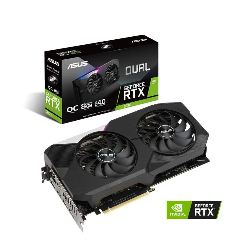 کارت گرافیک ایسوس مدل Dual RTX 3070 8GB OC-0