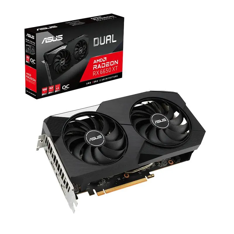 کارت گرافیک ایسوس ASUS Dual Radeon RX 6650 XT OC Edition 8GB-0