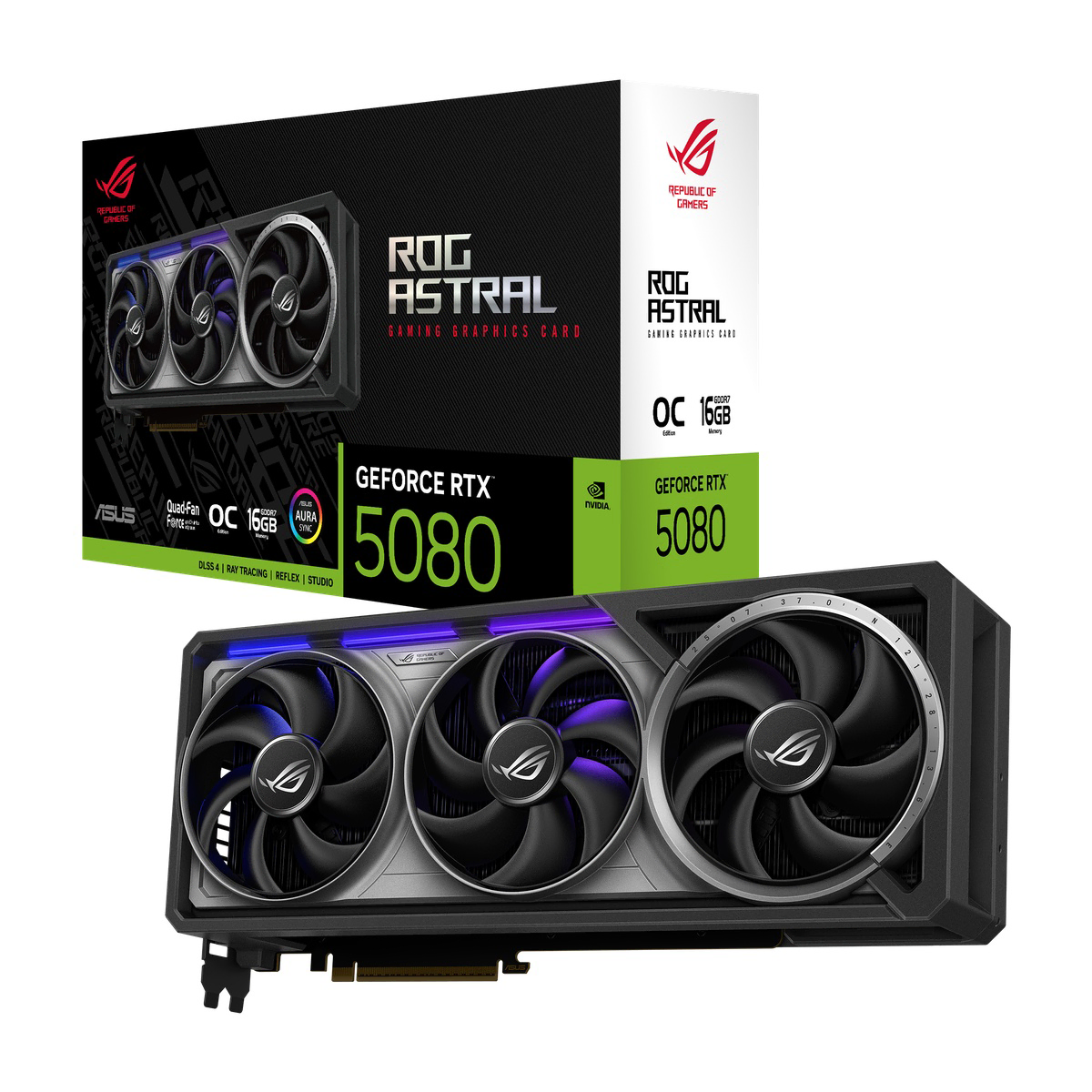 کارت گرافیک ایسوس مدل ROG Astral RTX 5080 16GB OC