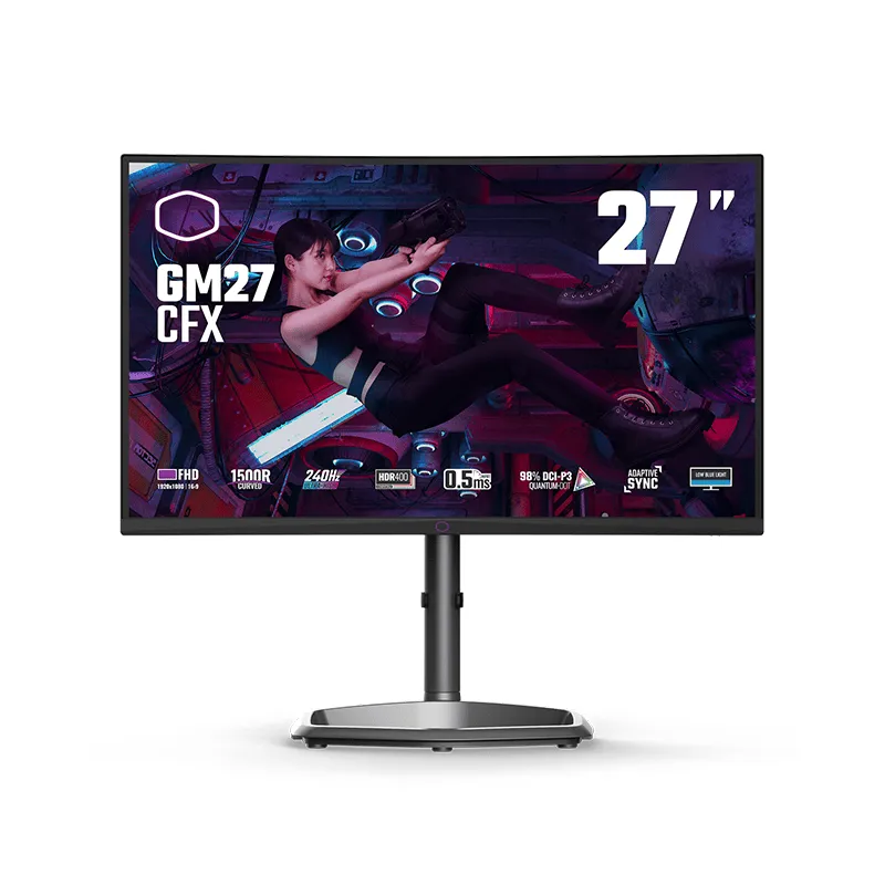 مانیتور گیمینگ کولر مستر مدل GM27-CFX-0