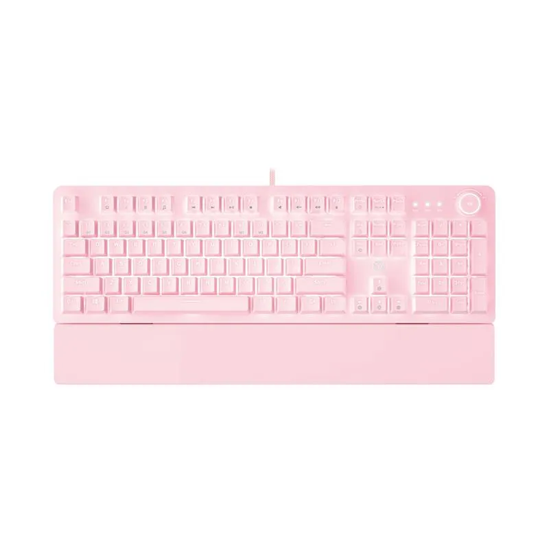 کیبورد گیمینگ فن تک مدل MaxPower MK853 Pink-0