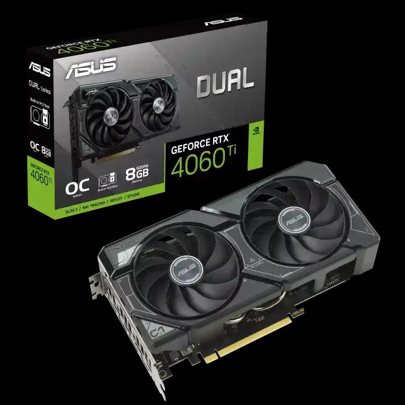 کارت گرافیک ایسوس مدل Dual RTX 4060 Ti 8GB OC SSD-0