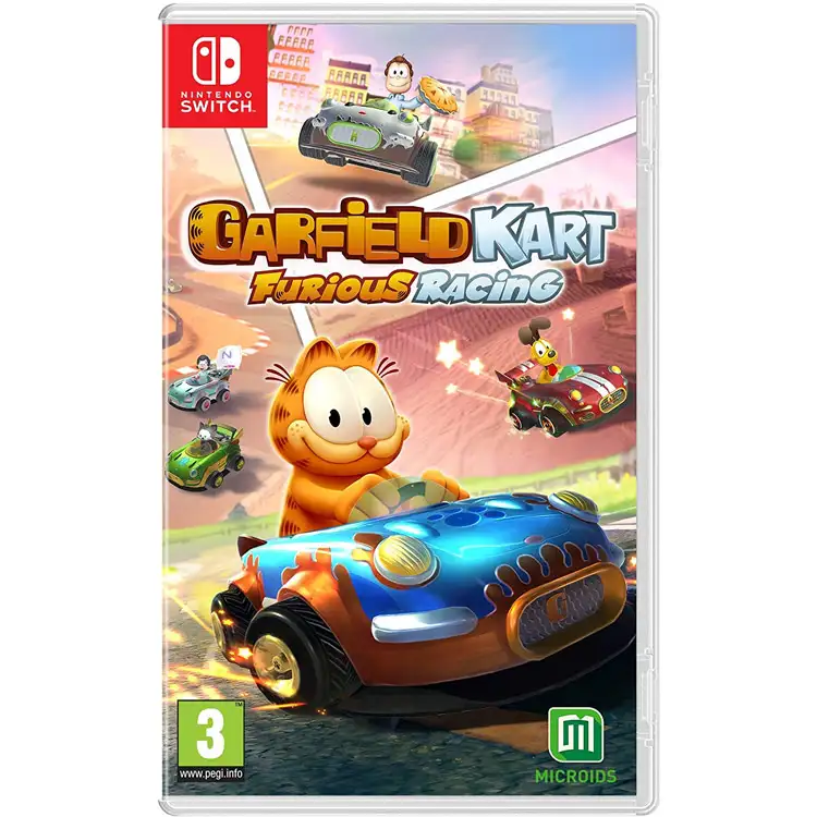 بازی نینتدو سوئیچ Garfield Kart: Furious Racing-0