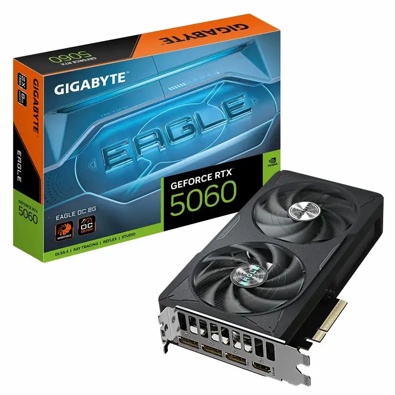 کارت گرافیک گیمینگ گیگابایت مدل RTX 5060 EAGLE OC 8GB