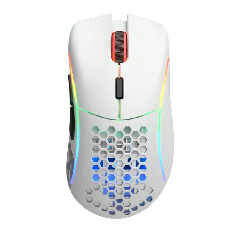 موس گیمینگ گلوریوس مدل D Wireless سفید مات