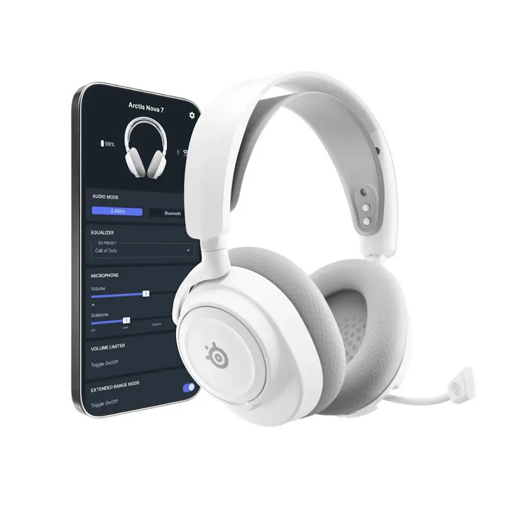 هدست استیل سریز مدل ARCTIS NOVA 7 GEN 2 WHITE-2