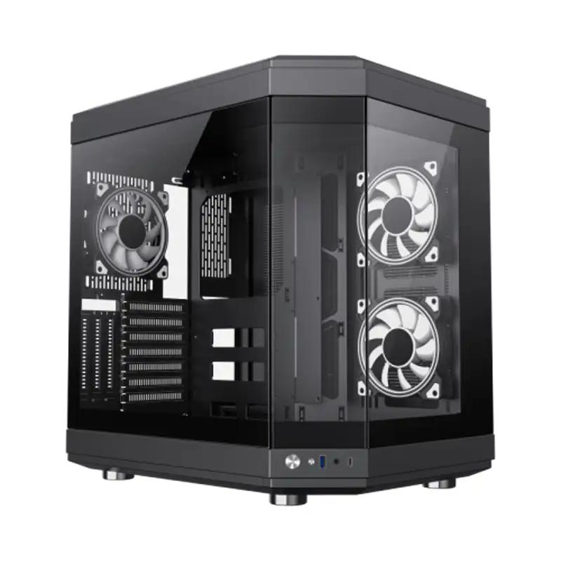 کیس گیم مکس مدل HYPE BLACK-3