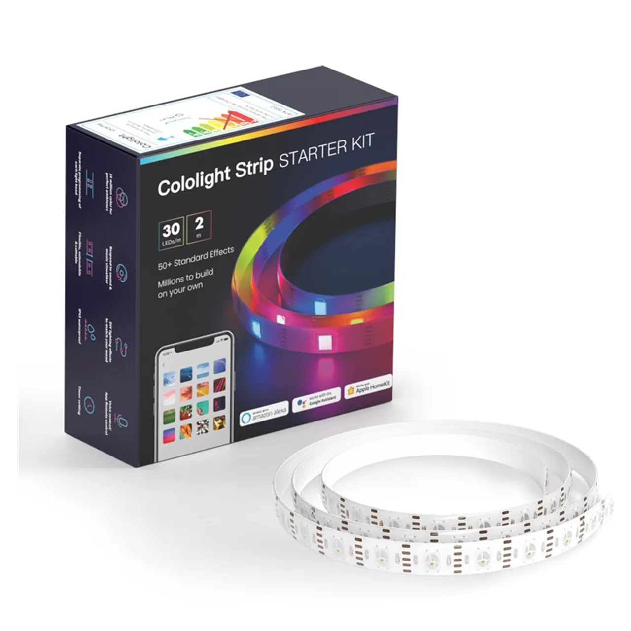 ریسه هوشمند کولولایت مدل 2 متری 30LEDs