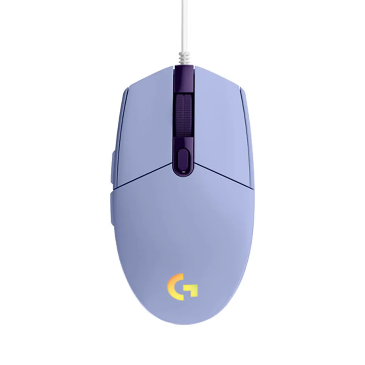 موس گیمینگ لاجیتک مدل G203 Lightsync بنفش-0