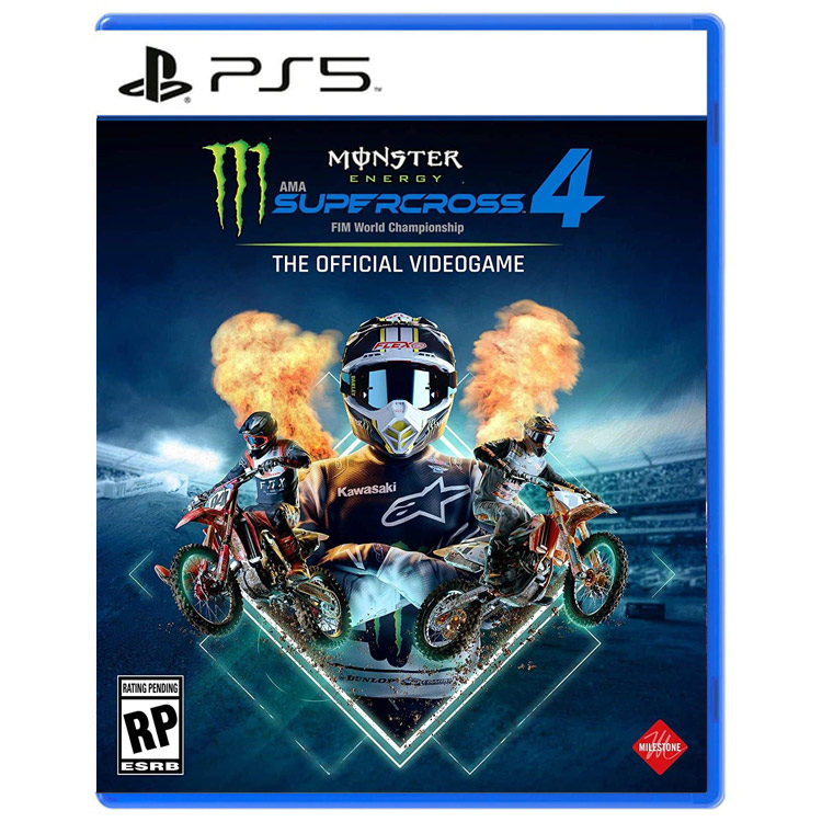 دیسک بازی PS5 Monster Energy Supercross 4 The Official Video Game