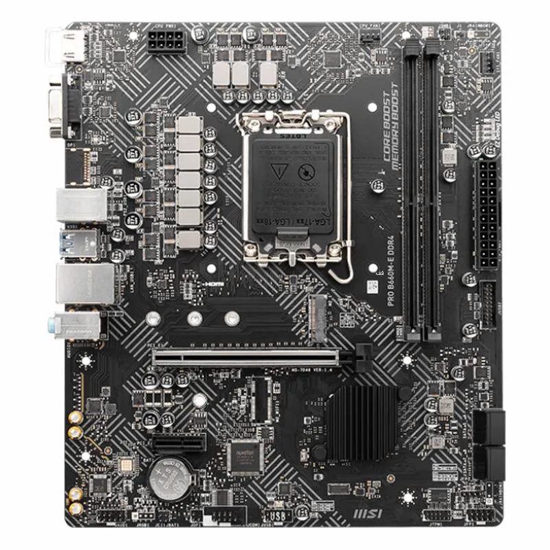 مادربرد ام اس آی مدل PRO B660M-E D4-0