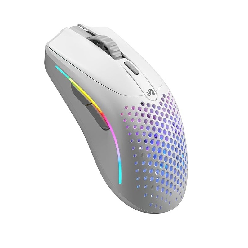 موس گیمینگ گلوریس مدل O2 MINI WHITE-1