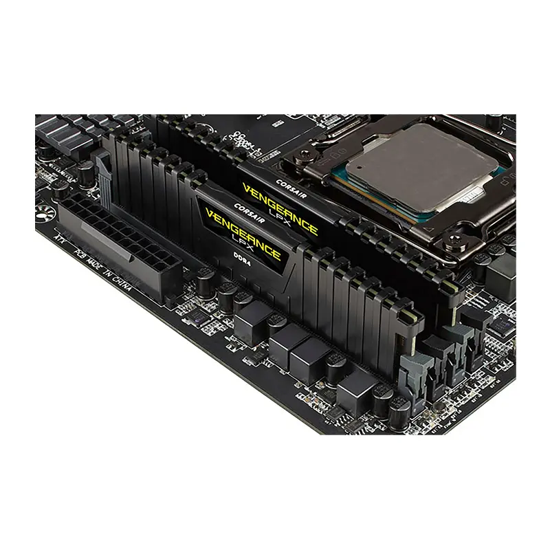 رم کورسیر مدل Vengeance LPX Black DDR4 64GB 32GBx2 3200MHz CL16-2