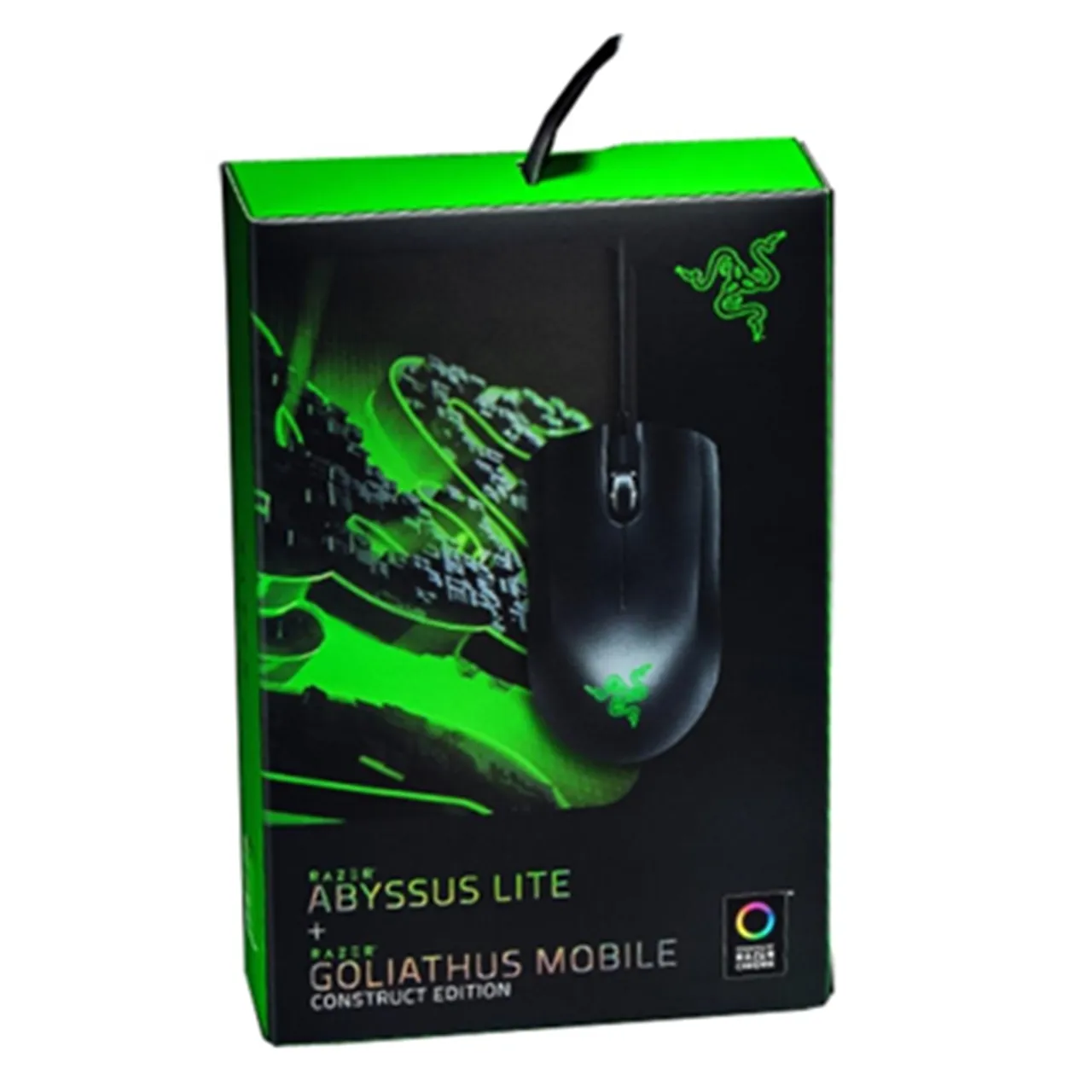 باندل گیمینگ ریزر مدل Abyssus lite + Goliathus mobile-0