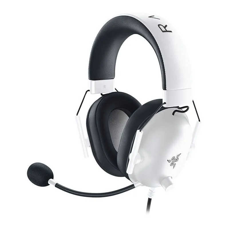 هدست گیمینگ ریزر مدل blackshark v2 x white edition