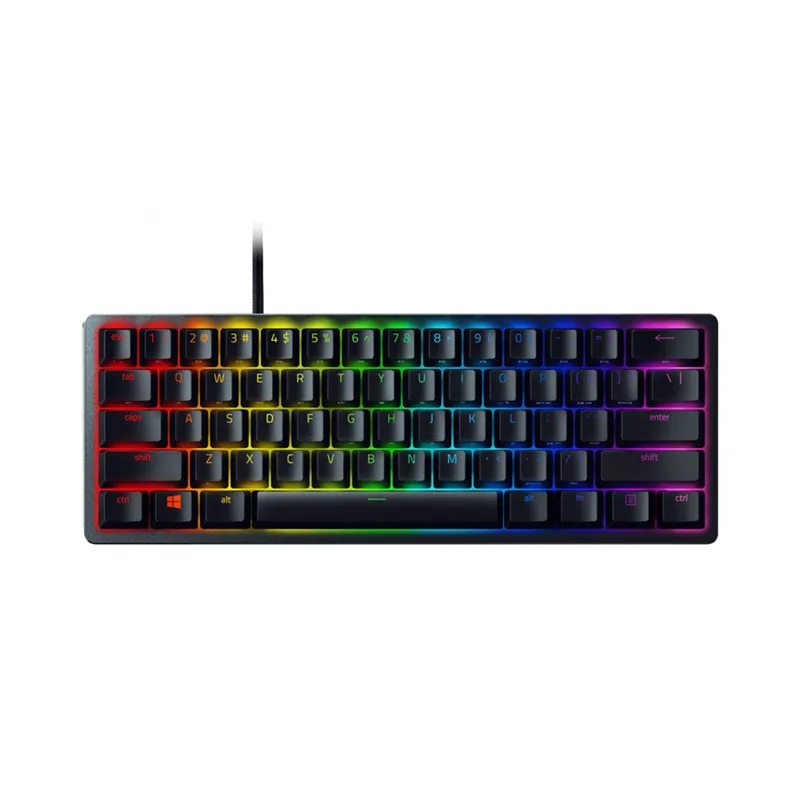 کیبورد گیمینگ ریزر مدل Huntsman Mini Purple-0