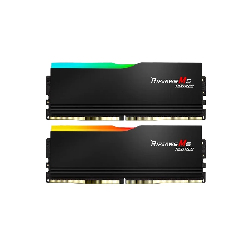 رم جی اسکیل مدل Ripjaws M5 Neo Rgb 32Gb 16x2 6400Mhz Cl32 Amd Expo