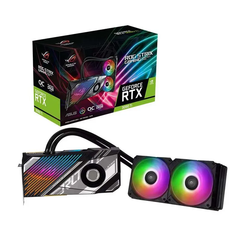 کارت گرافیک ایسوس مدل ROG Strix LC RTX 3090 Ti 24GB OC-0