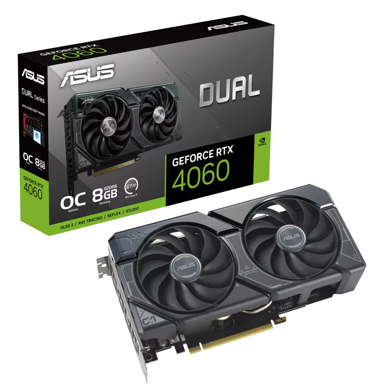 کارت گرافیک ایسوس مدل Dual RTX 4060 8GB OC-0