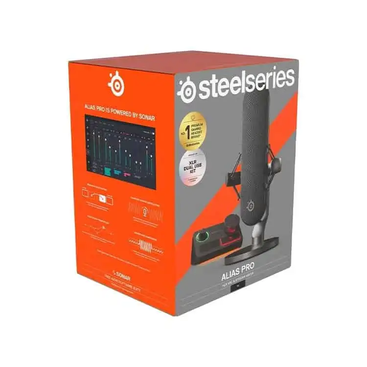 میکروفون استیل سریز مدل ALIAS PRO -3