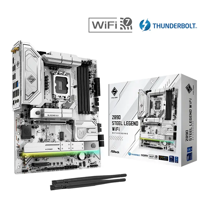 مادربرد گیمینگ ازراک مدل ASROCK Z890 Steel LEGEND WIFI DDR5
