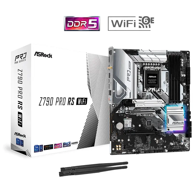 مادربرد گیمینگ ازراک مدل ASROCK Z790 Pro RS WIFI DDR5-0