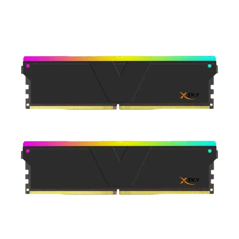 رم وی کالر مدل MANTA XSKY RGB 32GB DUAL 6000MHZ CL36