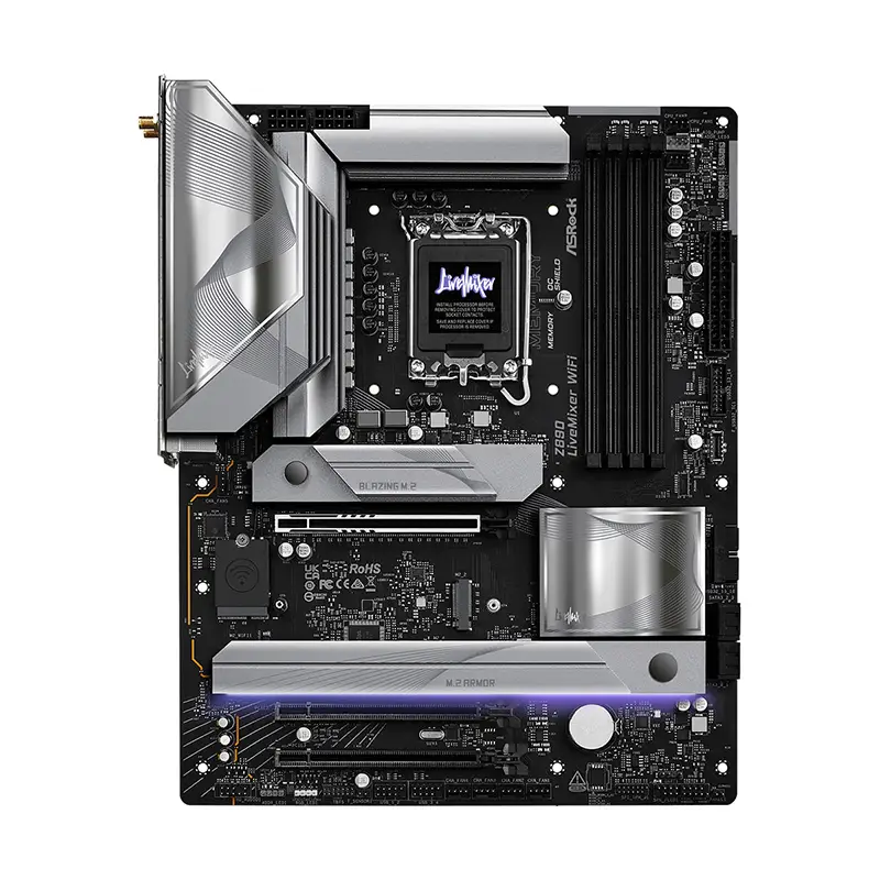 مادربرد گیمینگ ازراک مدل ASROCK Z890 LIVEMIXER WIFI DDR5
