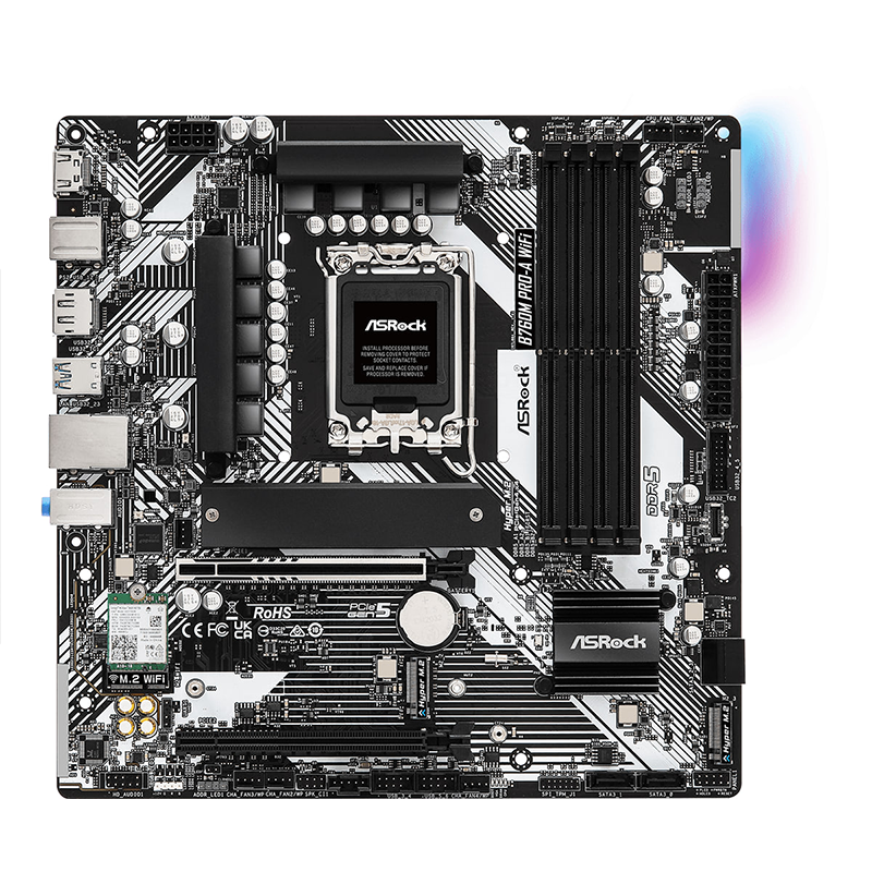 مادربرد گیمینگ ازراک مدل ASROCK B760M PRO-A WIFI DDR5-2