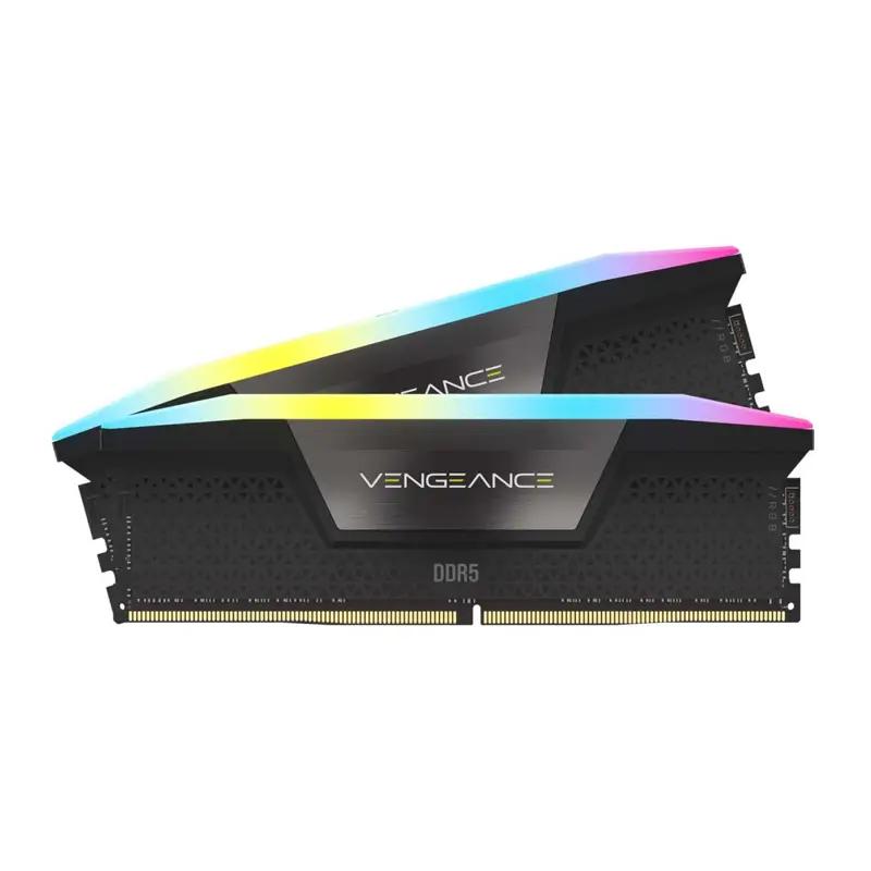 رم کورسیر مدل Vengeance RGB DDR5 32GB 16GBx2 5200MHz CL40-0