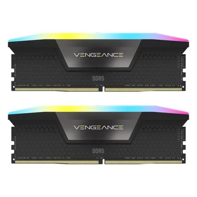 رم کورسیر مدل Vengeance RGB DDR5 64GB 32GBx2 6600MHz CL32