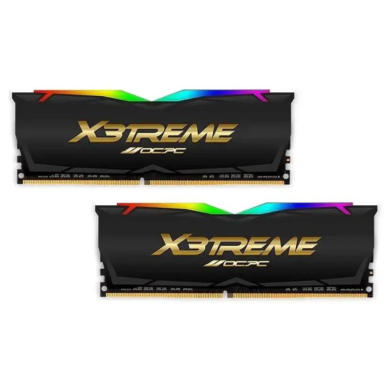 رم اوسی پی سی مدل X3 RGB DDR4 32GB 16GBx2  4000MHz Black Label CL19-0