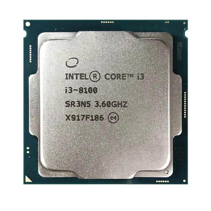 پردازنده اینتل بدون باکس مدل Core i3-8100-1