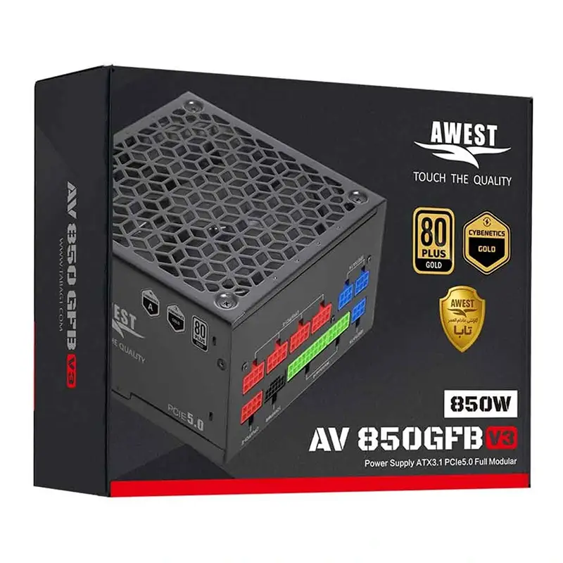 پاور اوست مدل AWEST AV850 GF-B V
