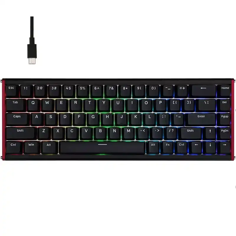 کیبورد گیمینگ ایجز مدل Ajazz ALUX68 HE PLUS Magnetic Black-0
