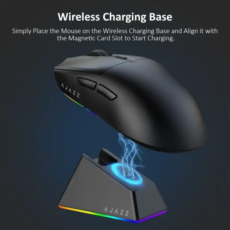 موس گیمینک ایجز مدل AJAZZ AJ139 V2 MC Tri-Mode Black
