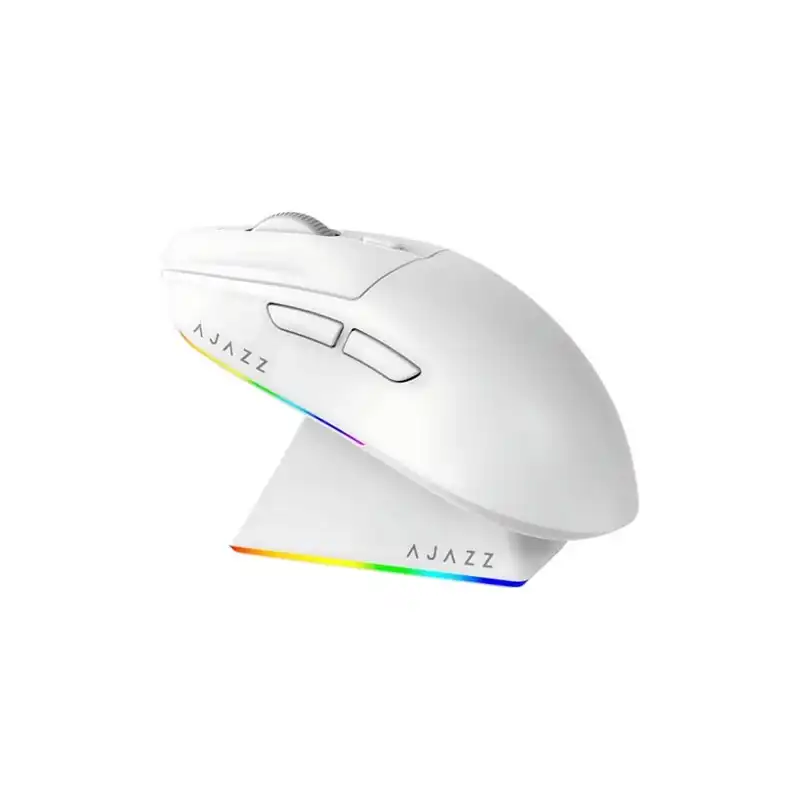 موس گیمینگ ایجز مدل AJAZZ AJ139 V2 MC Tri-Mode White-0