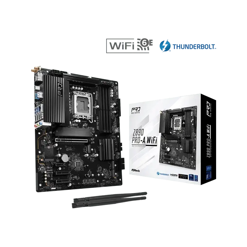 مادربرد گیمینگ ازراک مدل ASROCK Z890 Pro-A WIFI DDR5