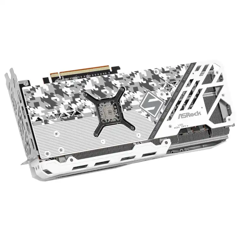 کارت گرافیک ازراک مدل AMD Radeon™ RX 7700 XT Steel Legend 12GB OC-1