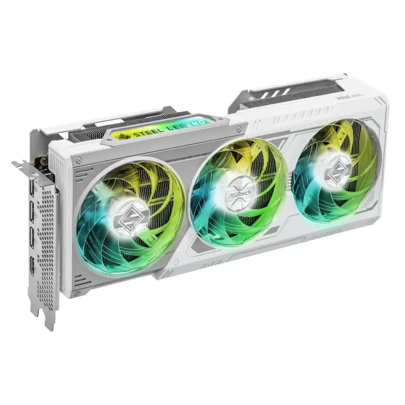 کارت گرافیک ازراک مدل Intel Arc B580 Steel Legend 12GB OC-3