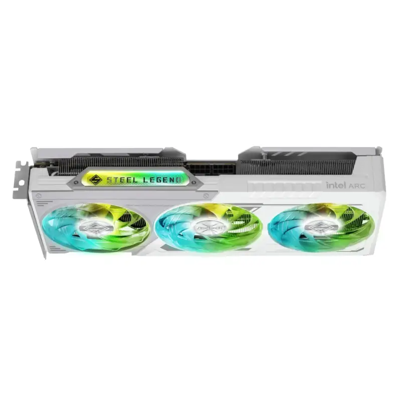 کارت گرافیک ازراک مدل Intel Arc B580 Steel Legend 12GB OC