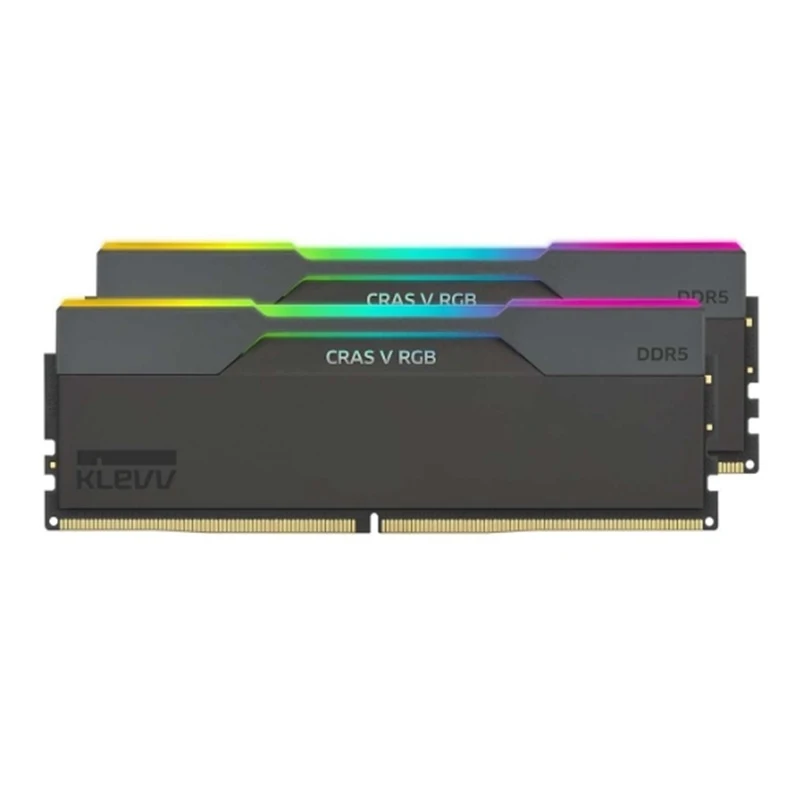 رم دسکتاپ کلو مدل CRAS V RGB 48GB DUAL 6400MHZ BLACK CL32-0