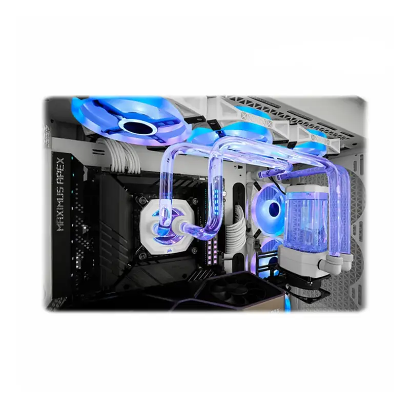 کیت خنک کننده پردازنده کورسیر مدل HYDRO X SERIES iCUE XH305i RGB PRO White-6