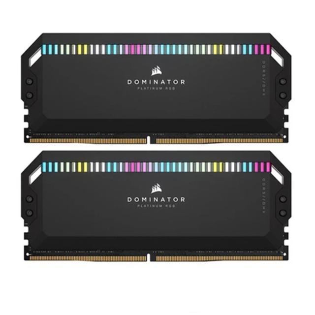 رم کورسیر مدل Dominator Platinum RGB DDR5 64GB 32GBx2 6800MHz CL40