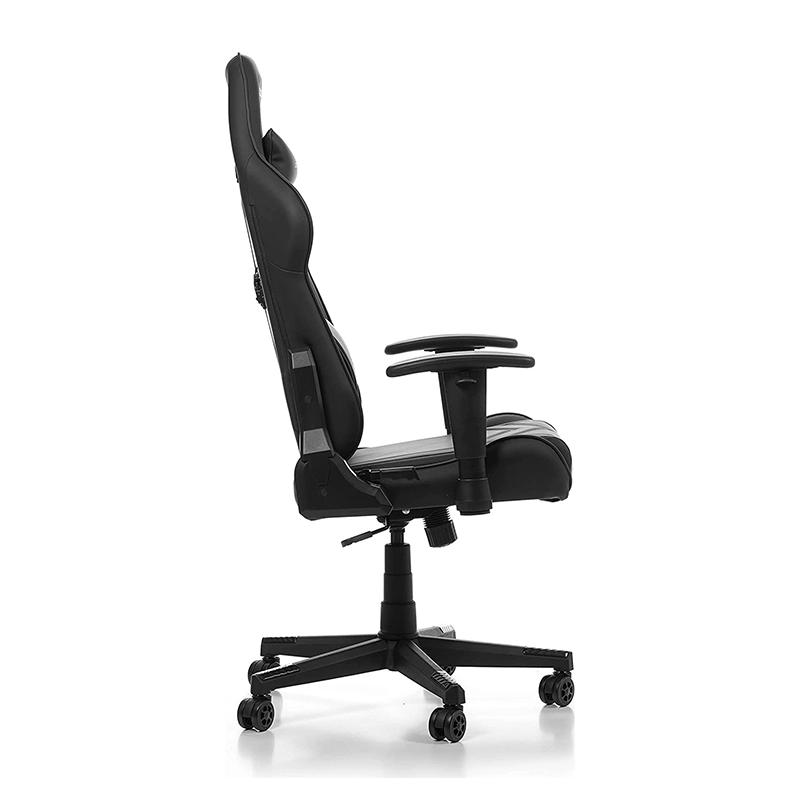 صندلی گیمینگ سری پرینس مشکی یکدست D6000 P132-2