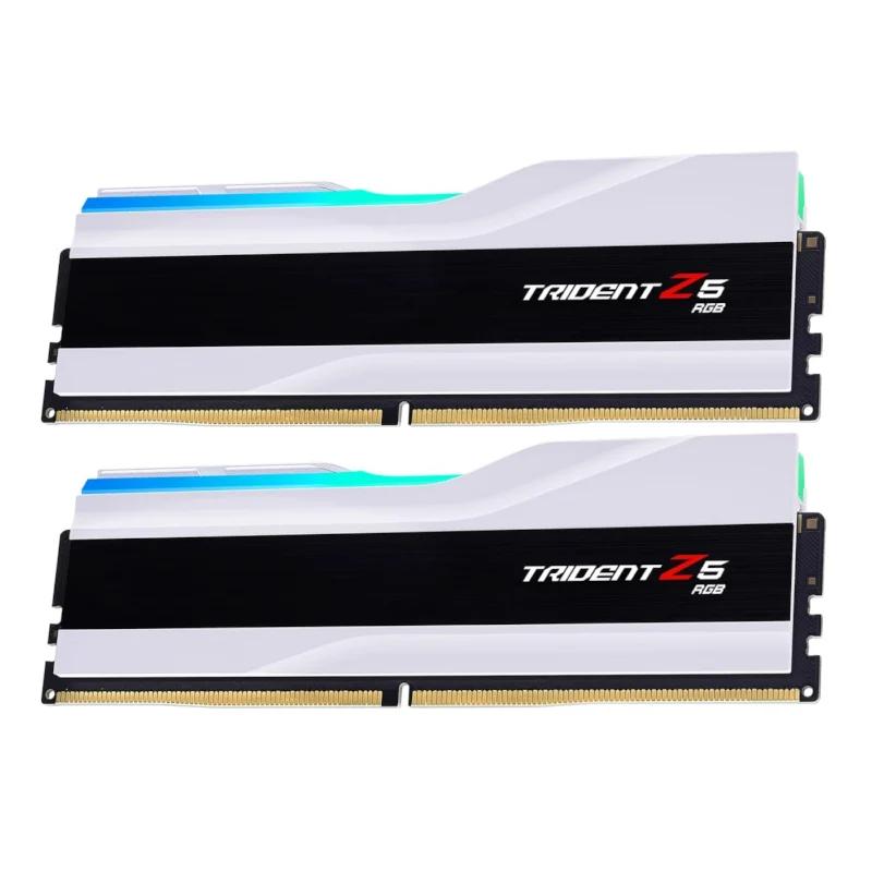 رم جی اسکیل مدل Trident Z5 RGB White 64GB Dual 6400MHz CL32-0