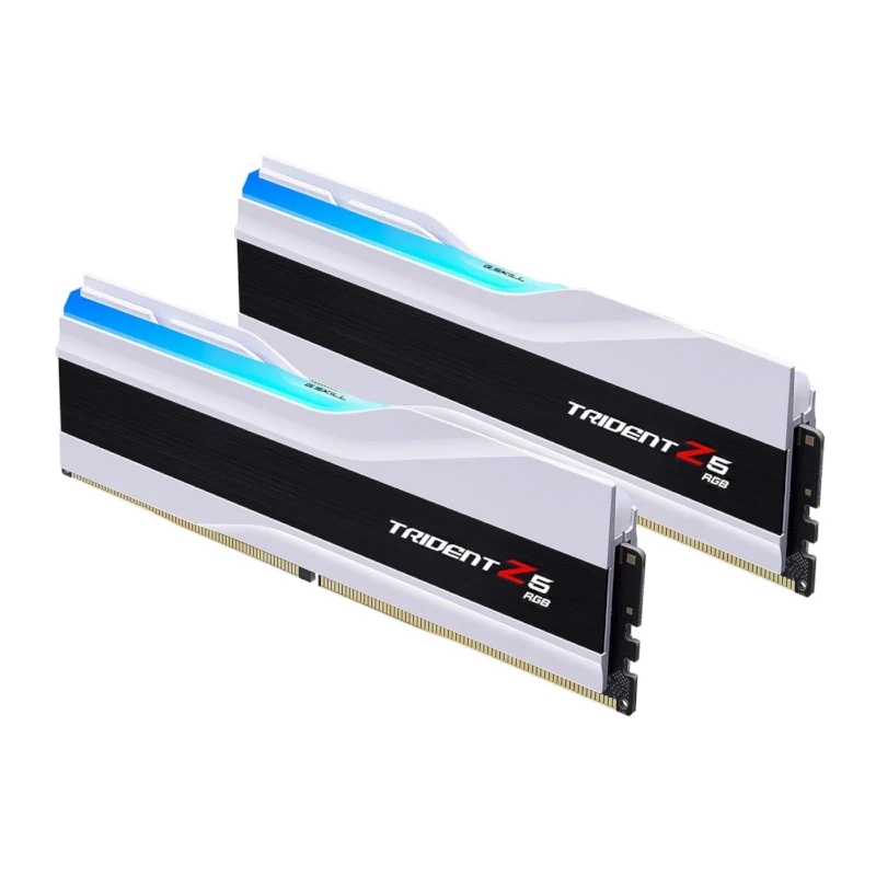 رم جی اسکیل مدل Trident Z5 RGB White 64GB Dual 6400MHz CL32